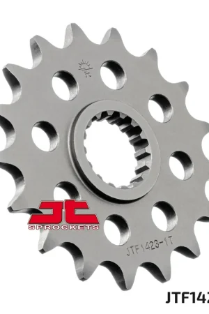 Budget JT SPROCKETS - FRONT STEEL 17T, 520 - Sprockets - 17T